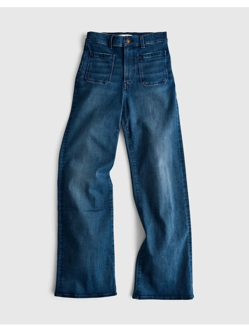 NWT Madewell The Petite Emmy Wide-Leg Jean - Size 24 Petite - MSRP $148 - Picture 2 of 5